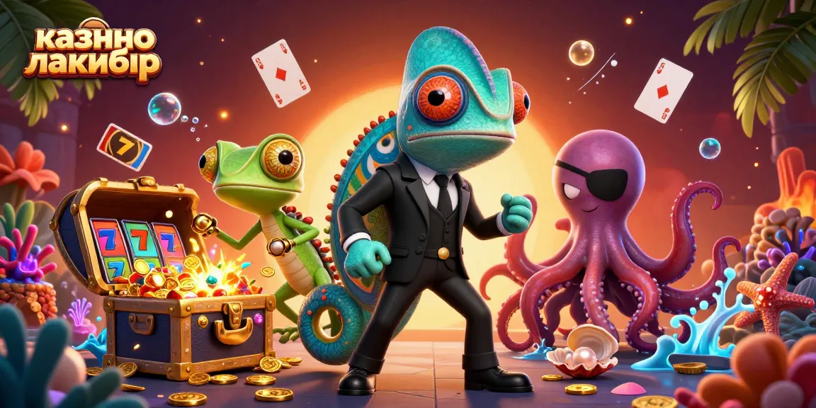 Experience thrilling gaming at казино лакибир with captivating 3D characters and dynamic casino elements.